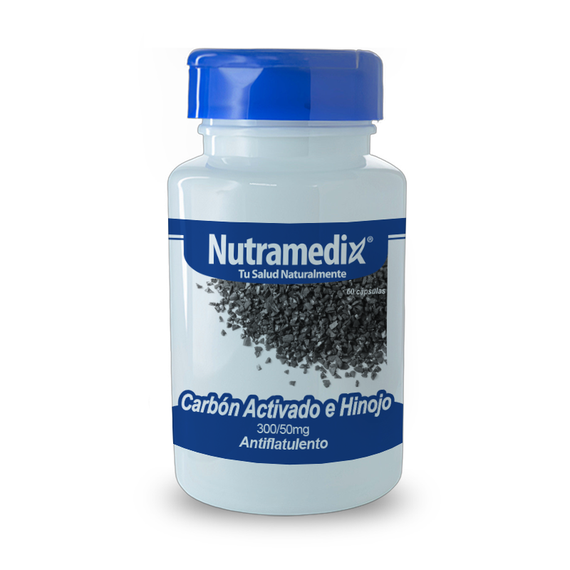 Quinfica: CARBON ACTIVADO X 60 CAPSULAS